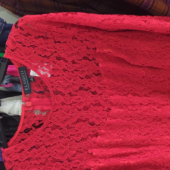 Eloquii gorgeous red lace dress - Picture 1 of 1